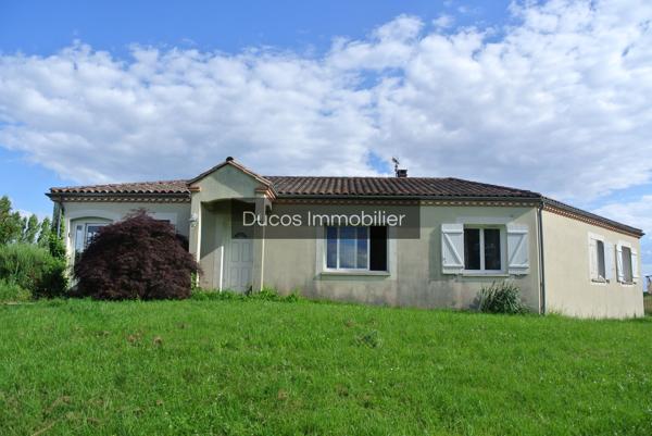 Maison avec un hangar de 100 m²