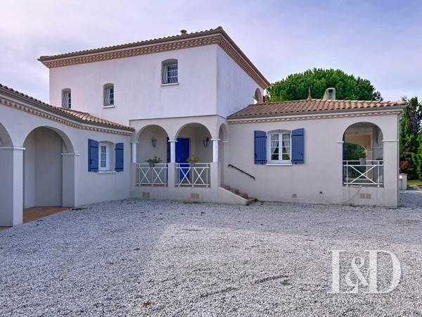 Villa sur Parc à moins de 5 minutes des plages