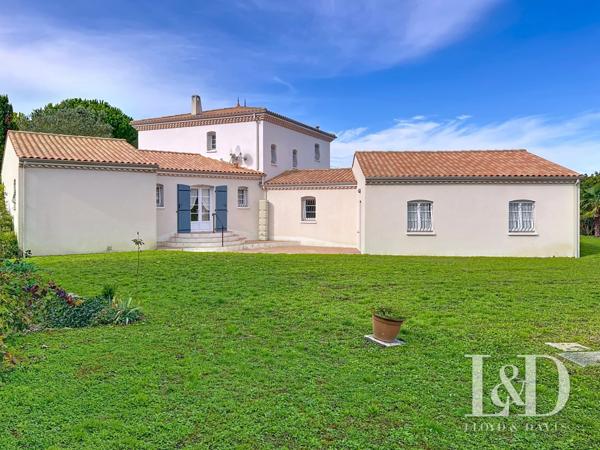 Villa sur Parc à moins de 5 minutes des plages