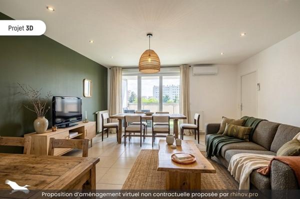 Appartement à vendre |  Saint-Priest |  3 pièces | 70,2 m²