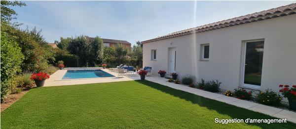 Villa mitoyenne Neuve 4P avec Jardin 650m2