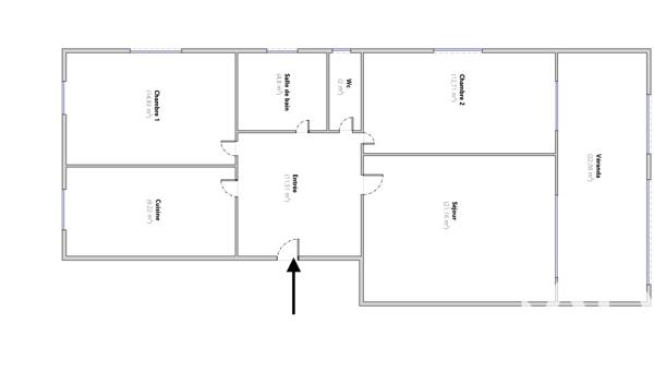 Appartement à vendre 4 pièces 98,29 m² Le Cannet