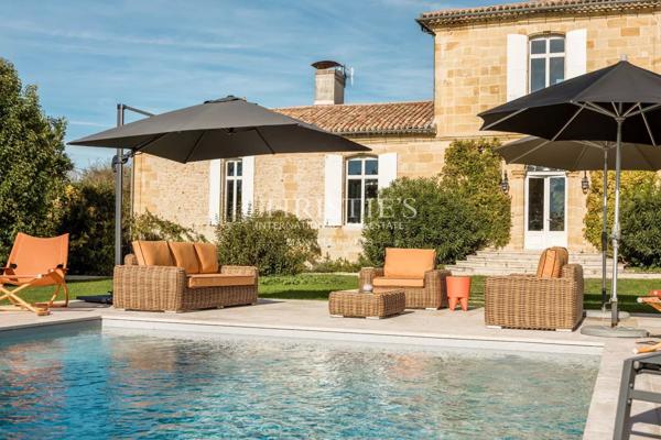 Camblanes – Propriété d’exception au coeur du village – 1,9 hectares