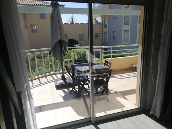 PORT FREJUS, CALME, Appartement 40 M² avec Terrasse sud et Garage