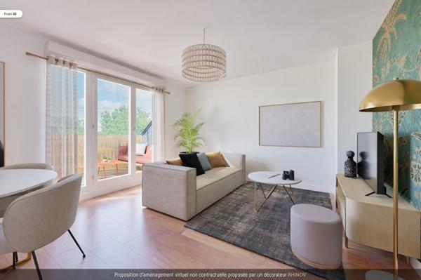 Appartement à vendre |  Orvault |  3 pièces | 58 m²