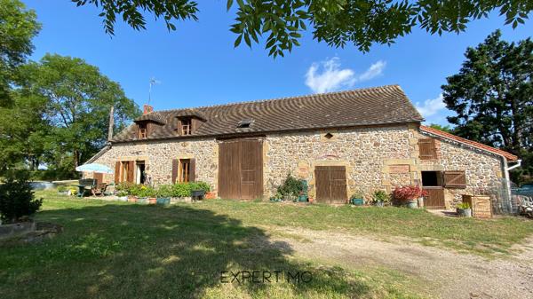Saint-Sornin (03240) Viager occupé sans rente Monsieur 86 ans et Dame 87 ans - Maison de campagne avec terrain