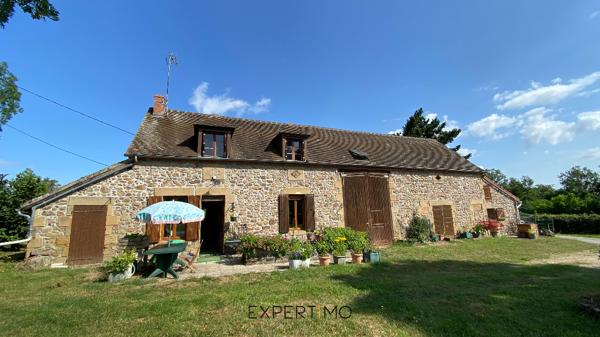 Saint-Sornin (03240) Viager occupé sans rente Monsieur 86 ans et Dame 87 ans - Maison de campagne avec terrain