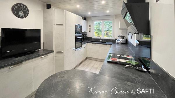 Charmante maison de ville avec son grand terrain