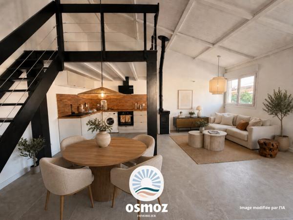 Maison de plain-pied rénovée avec 3 chambres et extérieur !