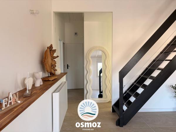 Maison de plain-pied rénovée avec 3 chambres et extérieur !