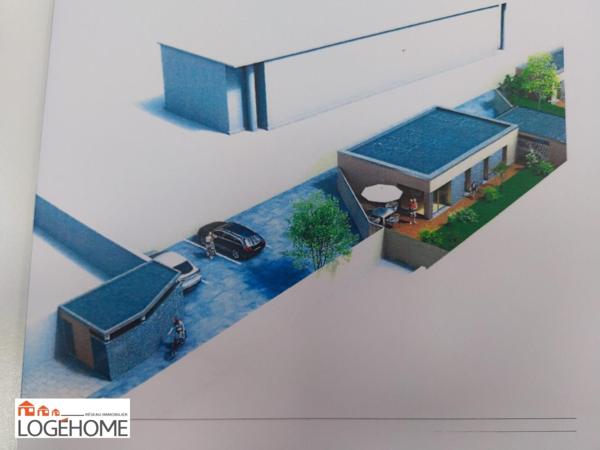 Rare sur le secteur – terrain viabilisé avec permis accepté !