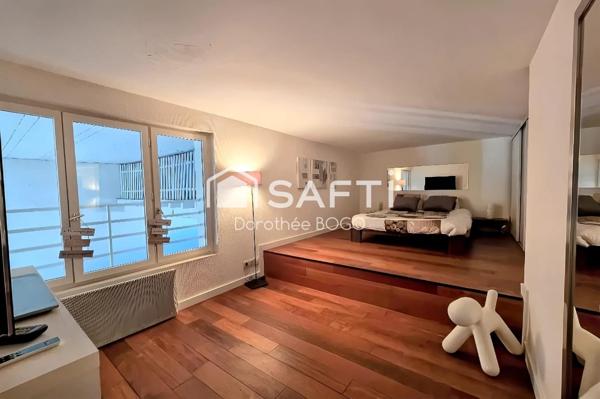 Maison duplex 2 chambres + bureau + jardin