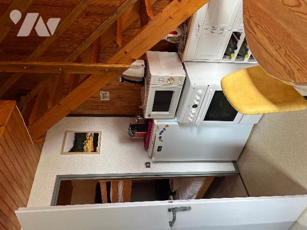 T1 bis en duplex de 31.23 m², casier à ski,  avec vues sur les montagnes, à Sainte-Marie-de-Campan.