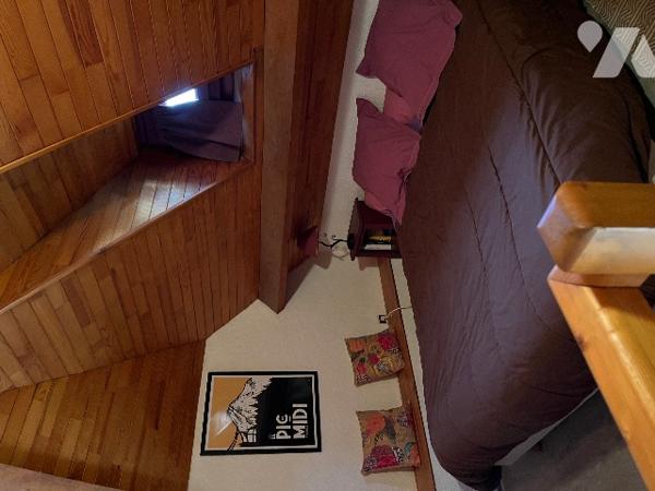 T1 bis en duplex de 31.23 m², casier à ski,  avec vues sur les montagnes, à Sainte-Marie-de-Campan.