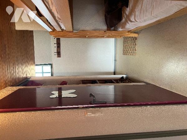 T1 bis en duplex de 31.23 m², casier à ski,  avec vues sur les montagnes, à Sainte-Marie-de-Campan.