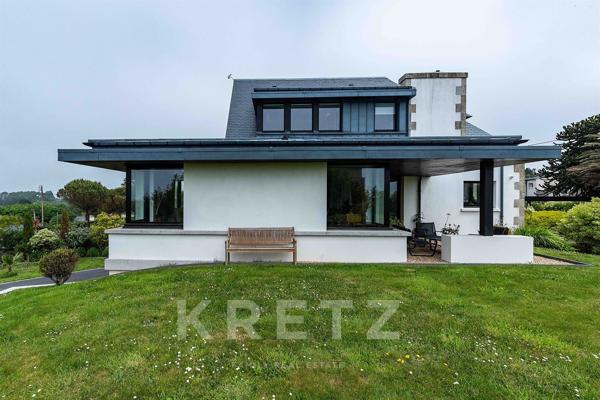 Maison d'architecte vue mer