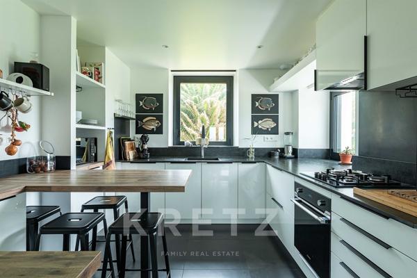 Maison d'architecte vue mer
