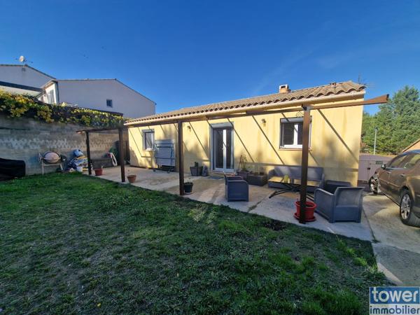 VILLA PLAIN PIED 3 CHAMBRES 1 GARAGE JARDIN