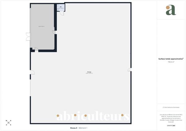 Local d’activité Neuf de 755 m² À 1h de Paris, au cœur d’une zone stratégique