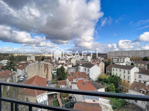 Appartement 2 pièces traversant au calme