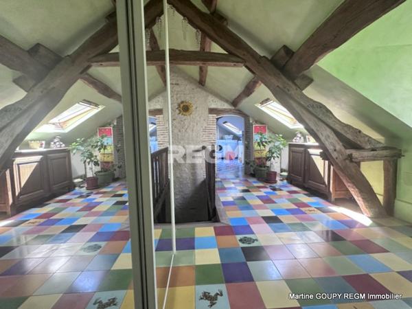 Orléans (45000) ORLEANS (45) – « Le Tilleul » - Cœur de ville - Bâtisse de caractère 290 m², 6 Chbres , bureaux – Jardin