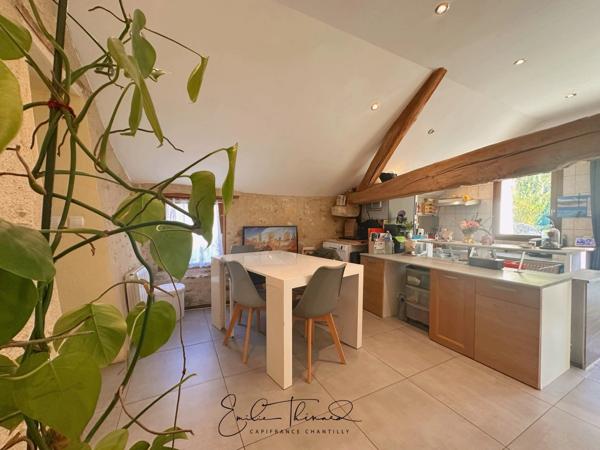 appartement 3 pièces avec Jardin et stationnement privé - PROCHE LUZARCHES