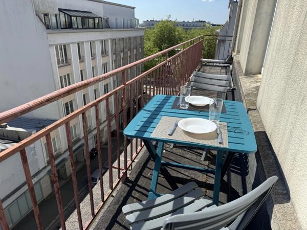 Appartement à vendre BREST Exclusivité – 4 studios – hyper centre liberté / mairie Balcon Terrasse