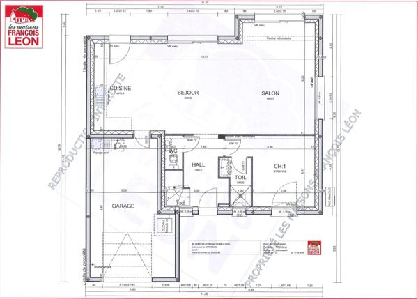 CONTEMPORAINE, PLAIN PIED, REZ DE JARDIN, GARANTIE DECENALE, IMPASSE, OPEN SPACE, EXPOSITION SUD, PAS DE VISI À VIS