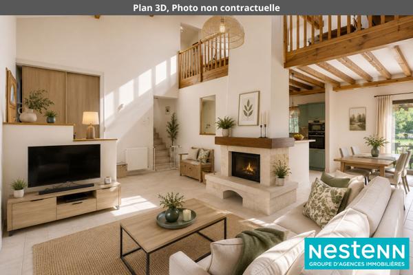 Maison traversante 6 pièces avec jardin sans vis à vis 69150- Décines Charpieu