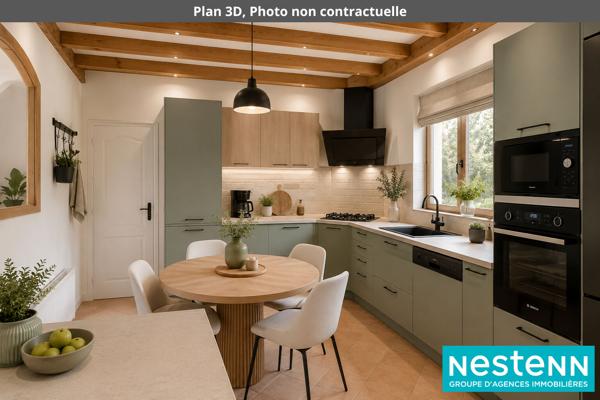 Maison traversante 6 pièces avec jardin sans vis à vis 69150- Décines Charpieu