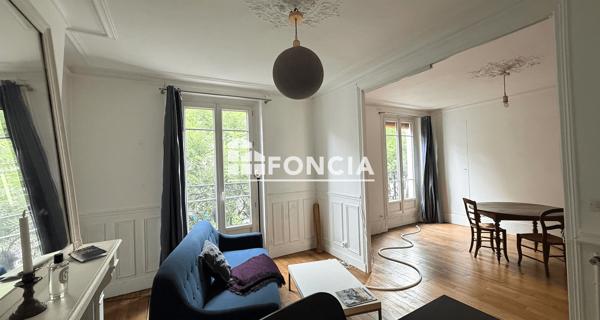À vendre Appartement 3 pièces 51.02 m² - Paris 75020