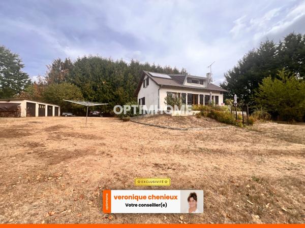 EXCLUSIVITÉ — Maison familiale de 145 m² sur 5 000 m² de parcelle arborée-BONNAC-LA-CÔTE - Haute-Vienne (87)