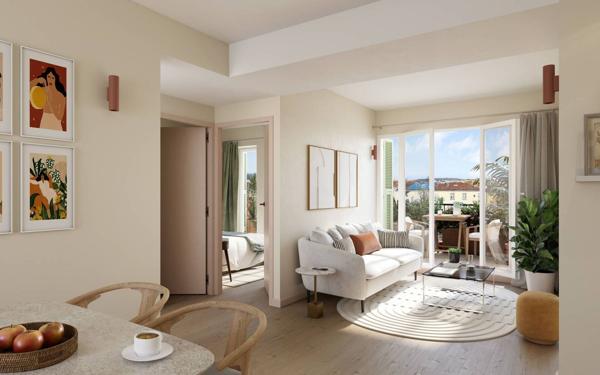 Appartement à vendre    3 pièces •  Nice