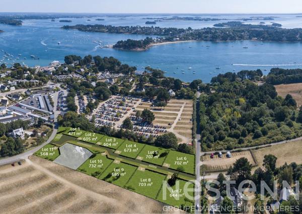 A vendre terrains en lotissement sur Baden