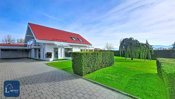 Villa d’Exception à Prévessin-Moëns 01280 – 257 m², Piscine, Sous-Sol Aménagé & Prestations Haut de Gamme