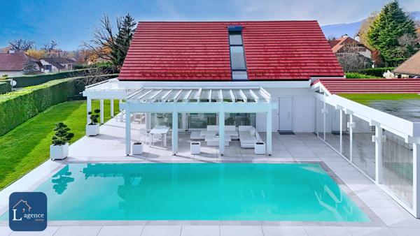 Villa d’Exception à Prévessin-Moëns 01280 – 257 m², Piscine, Sous-Sol Aménagé & Prestations Haut de Gamme
