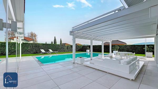 Villa d’Exception à Prévessin-Moëns 01280 – 257 m², Piscine, Sous-Sol Aménagé & Prestations Haut de Gamme