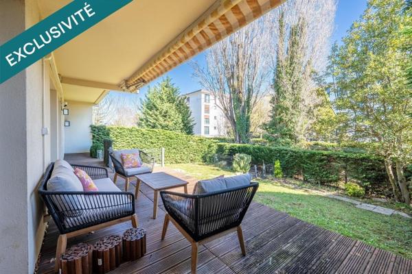 Appartement contemporain avec jardin privatif – 98 m² en rez-de-jardin