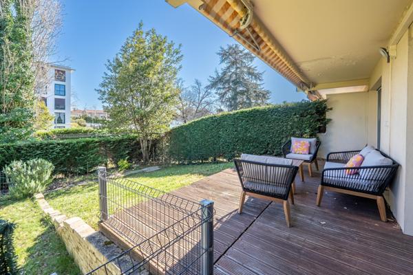 Appartement contemporain avec jardin privatif – 98 m² en rez-de-jardin