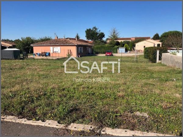 Terrain viabilisé 429 m² Saint-Sulpice-La-Pointe