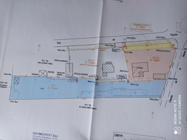 TERRAIN CONSTRUTIBLE DE 1743 M2
