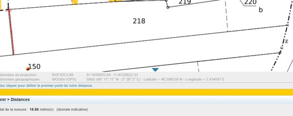 TERRAIN CONSTRUTIBLE DE 1743 M2
