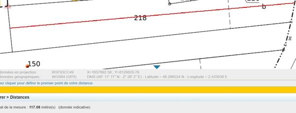TERRAIN CONSTRUTIBLE DE 1743 M2