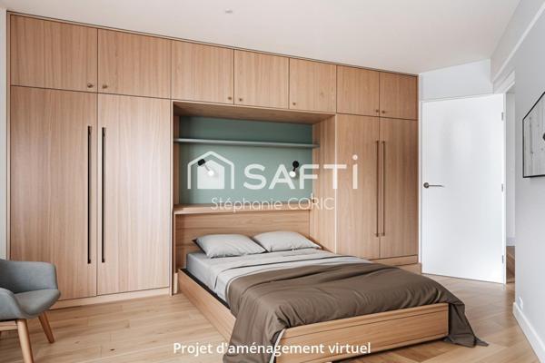 RÉNOVÉ - BALCON - PROCHE MARCEL SEMBAT