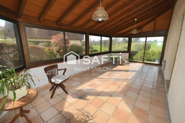 Maison 149m², 4 chambres, véranda, sous-sol