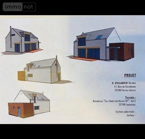 Terrain à Batir à vendre à Louannec dans les Côtes-d'Armor (22700), ref : 382