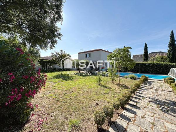 VILLA D’ARCHITECTE de 209 m2 et son Magnifique PARC !!