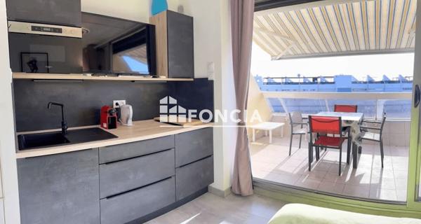 À vendre Studio 18.91 m² - Le Cap D'agde 34300