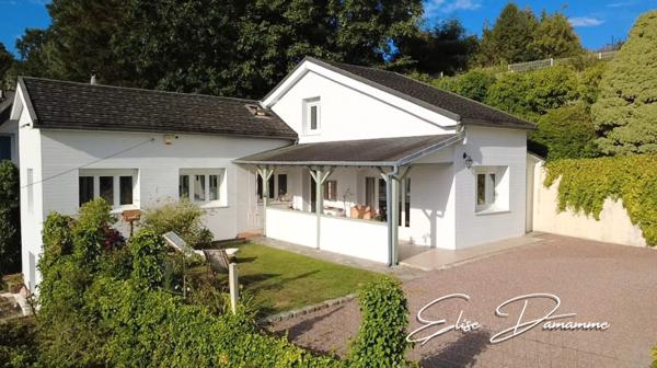 COUP DE COEUR - Montivilliers Maison atypique de 98m² avec vue dégagée, terrasse couverte et double garage