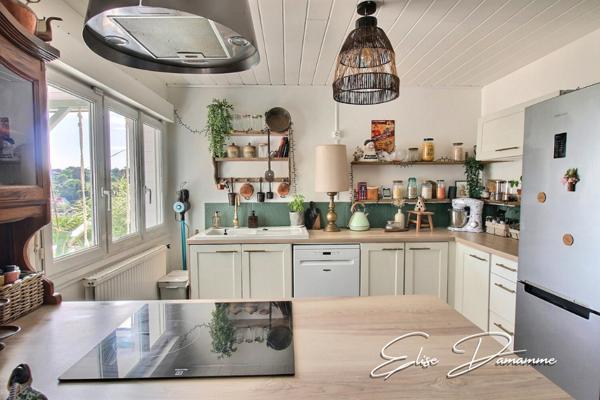 COUP DE COEUR - Montivilliers Maison atypique de 98m² avec vue dégagée, terrasse couverte et double garage